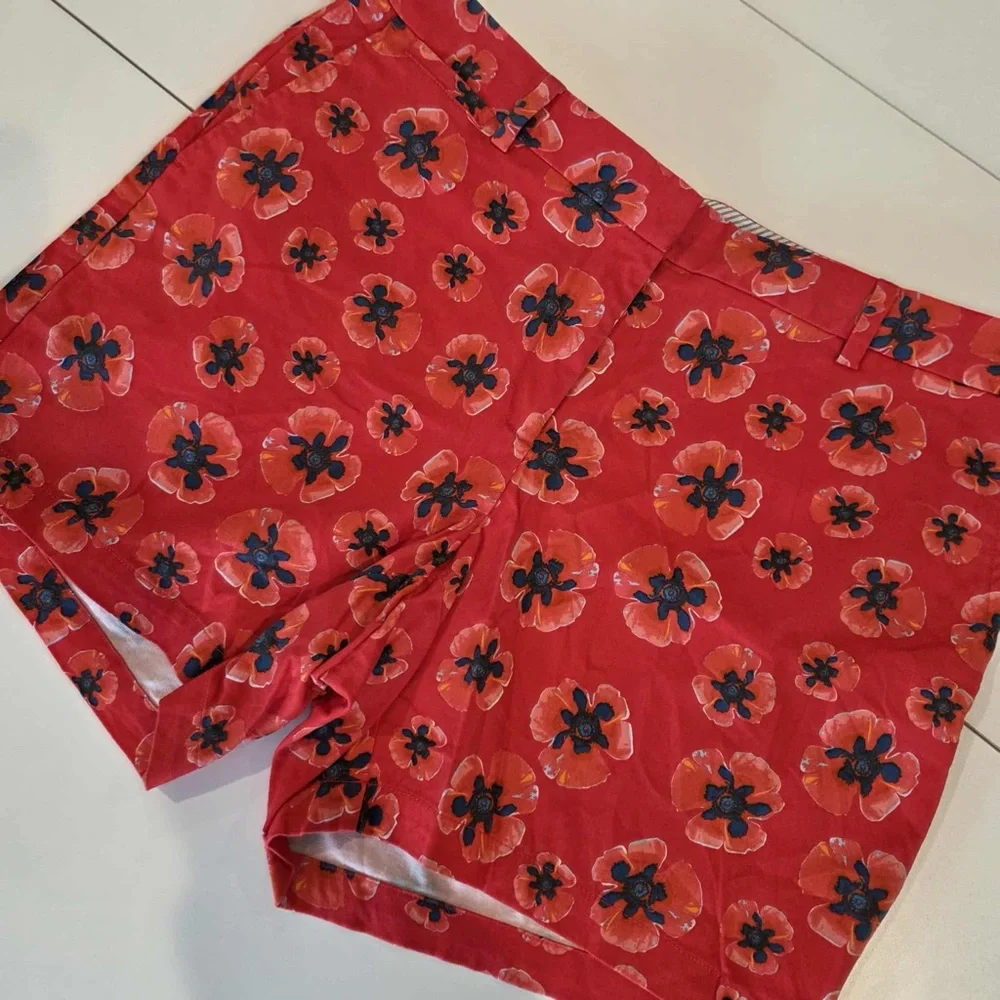 Lands' End shorts‎ red size 18W midrise